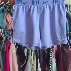 Nike Women's Lavender Athletic Shorts